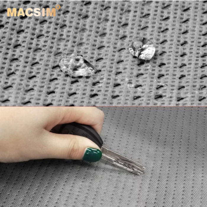 Bạt phủ ô tô chất liệu vải không dệt cao cấp thương hiệu MACSIM dành cho hãng xe Kia Sorento màu ghi - bạt phủ trong nhà và ngoài trời