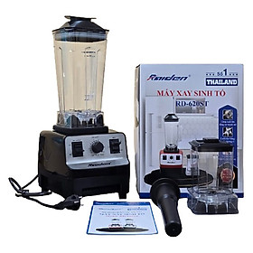 Máy xay sinh tố công suất lớn dùng gia đình Raiden 2 cối nhựa, xay rau má, đậu đỗ, xay sinh tố gia đình...-hàng chính hãng