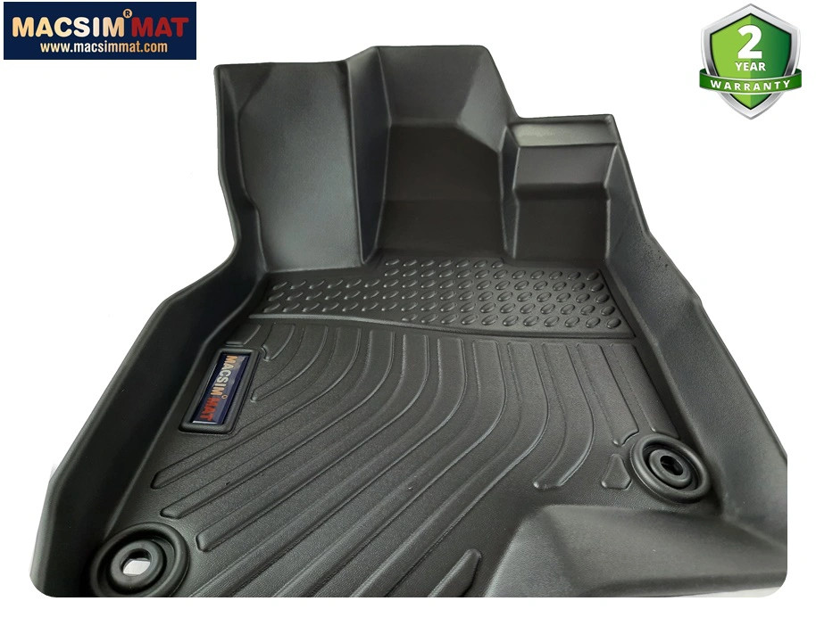 Thảm lót sàn xe ô tô Acura RDX 2019 - nay Nhãn hiệu Macsim chất liệu nhựa TPE cao cấp màu đen