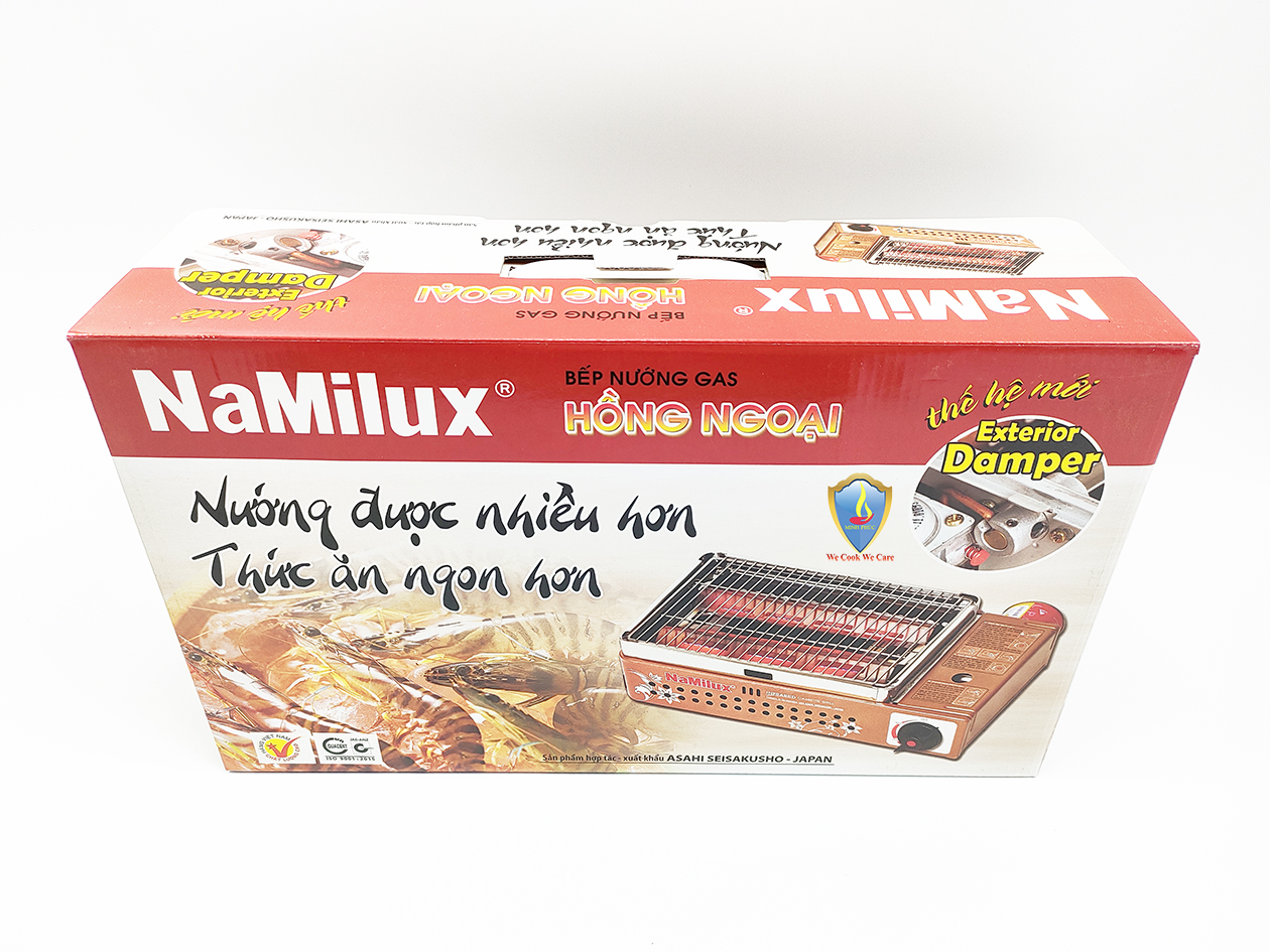 Bếp nướng gas hồng ngoại Namilux NA-24N - HÀNG CHÍNH HÃNG NAMILUX (MP)
