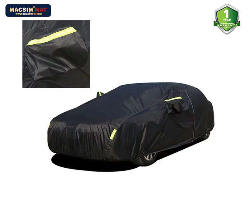 Bạt phủ ô tô Honda Accord thương hiệu Macsim sử dụng trong nhà và ngoài trời chất liệu Polyester - màu đen