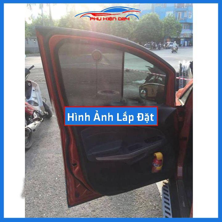 Bộ 4 rèm chắn nắng nam châm Ecosport 2016-2017-2018-2019 khung cố định chống tia UV