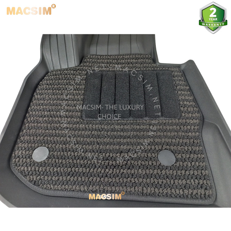 Thảm lót sàn ô tô 2 lớp cao cấp dành cho xe BMW X3 NEW 2018+ nhãn hiệu Macsim 3w chất liệu TPE