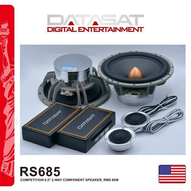 Loa cánh phân tần 2 way cho ô tô - Loa DATASAT 2 way RS 685 LOA CÁNH CỬA Ô TÔ 2 Phân Tần