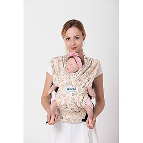 Địu vải BUBI Gen 3 - DA CÁ HOA NHÍ