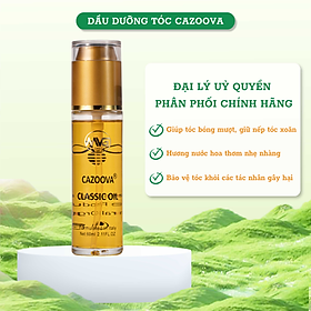 Dầu dưỡng tóc, cấp ẩm, chống oxi hoá, phục hồi hư tổn·Cazoova classic 60ml