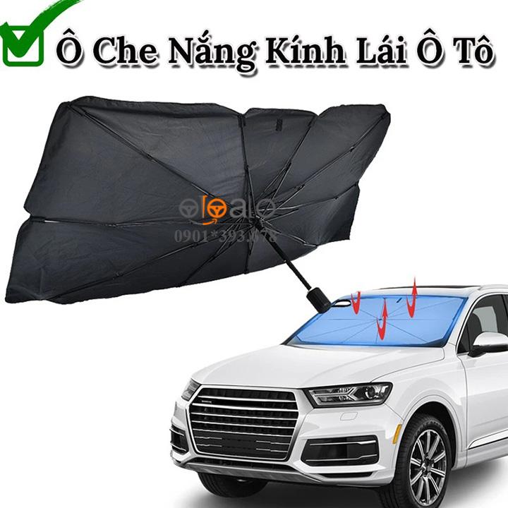 Ô dù che chắn nắng kính lái ô tô Peugeot 408 vải dù tráng nhôm cao cấp ODCKL