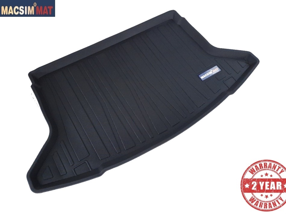 Thảm lót cốp xe ô tô Hyundai I30 2018-đến nay nhãn hiệu Macsim chất liệu TPV cao cấp màu đen (DT14)