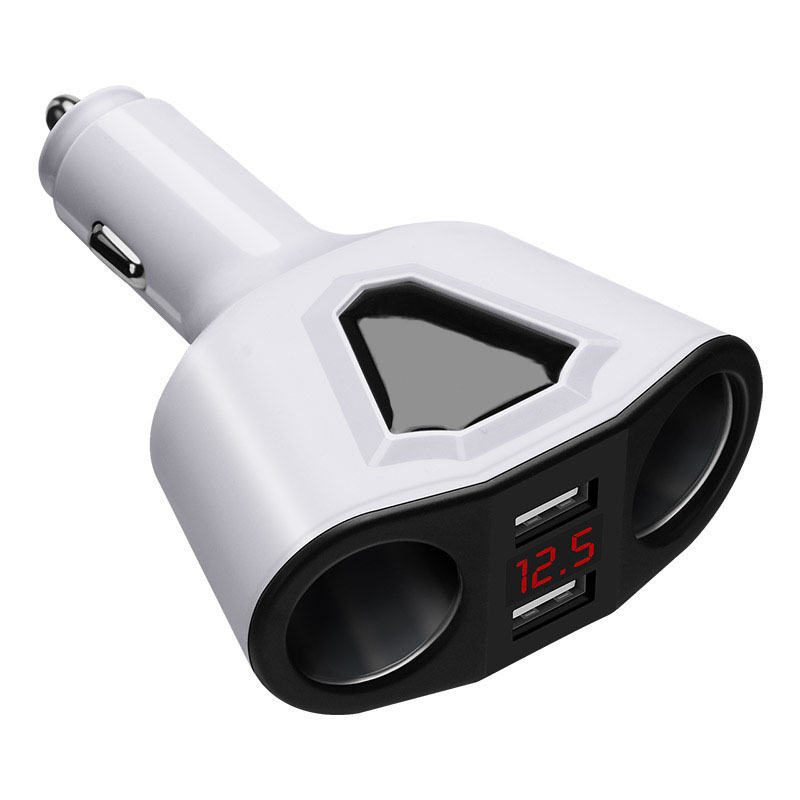Tẩu chia sạc 12V-24V trên ô tô thành 2 cổng và 2 chân USB