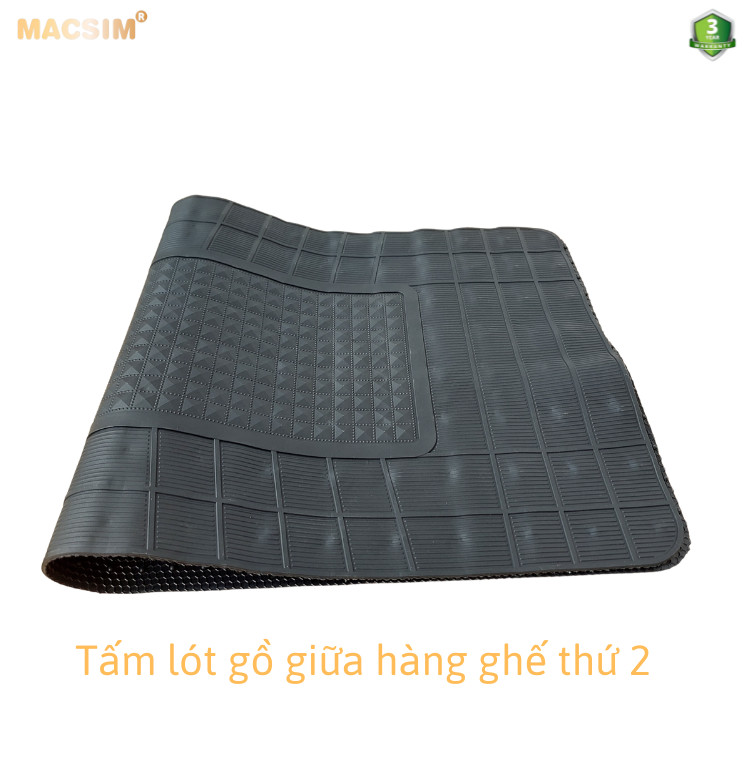 Thảm lót sàn ô tô phổ quát/ tự cắt Macsim màu đen