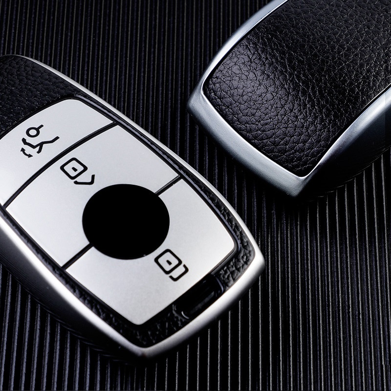 Ốp, bọc bảo vệ chìa khóa cho xe Mercedes-Benz GLC-Class 2020-2021, E-Class 2020-2021, C-Class 2020-2021