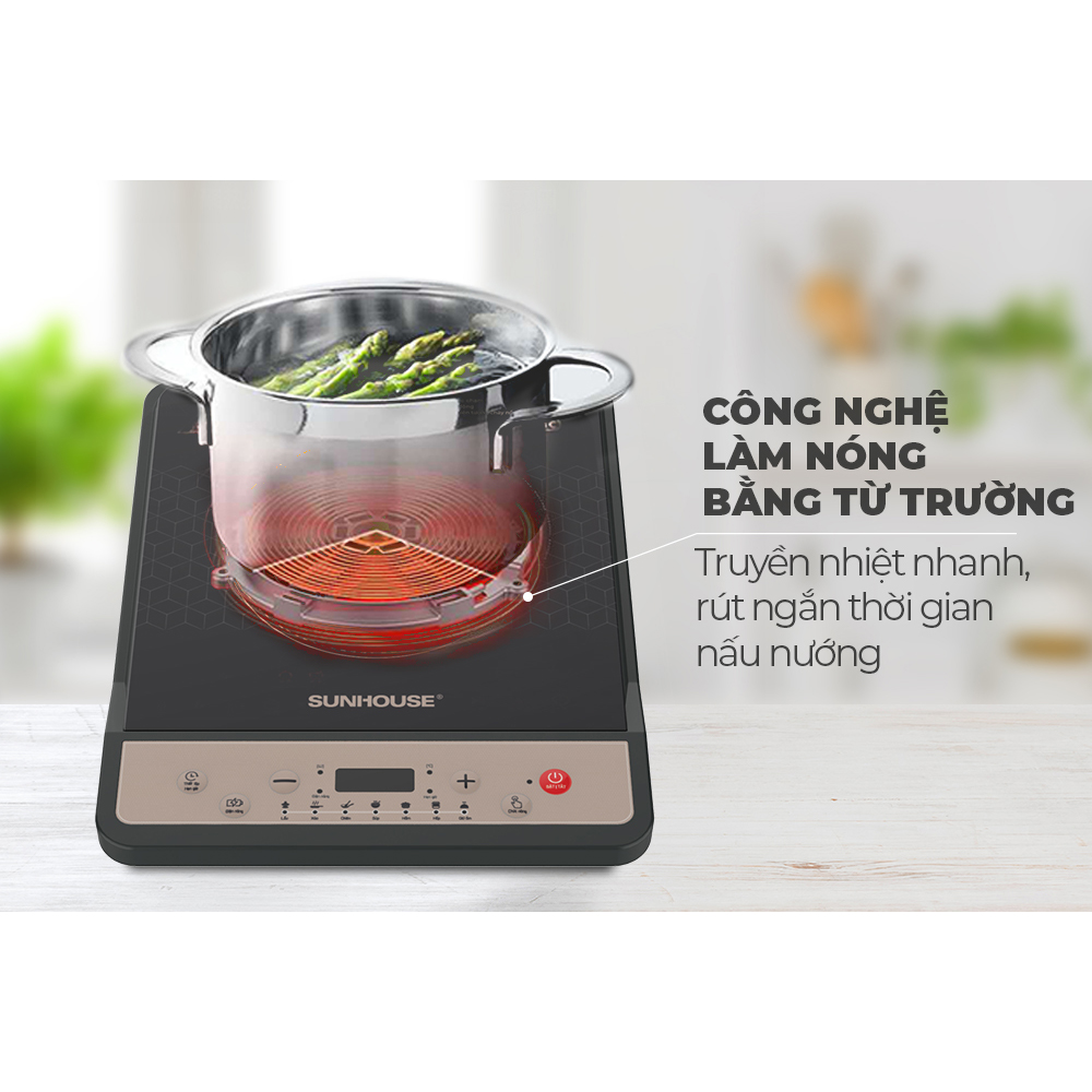 Bếp từ đơn Sunhouse SHD6160 - Hàng chính hãng