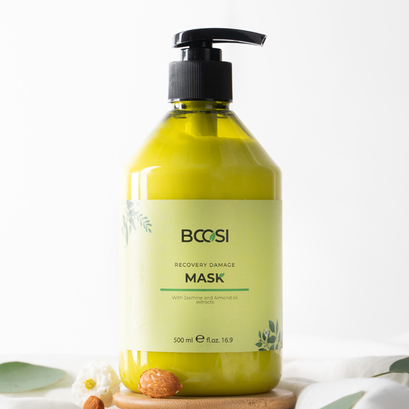 Cặp dầu gội - mặt nạ tóc Bcosi phục hồi hư tổn chuyên sâu và bảo vệ da đầu 500ml