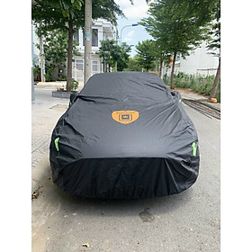 Bạt phủ ô tô Mazda 2 thương hiệu Macsim sử dụng trong nhà và ngoài trời chất liệu Polyester - màu đen