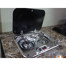 Bếp gas đôi 2 x 1.35kW có nắp