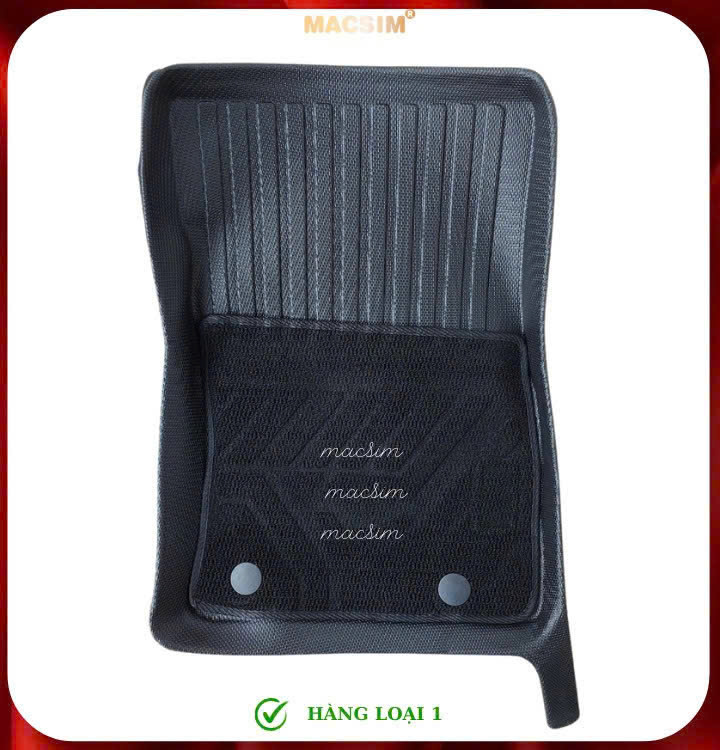 Thảm lót sàn dành cho xe Toyota Land cruiser LC300 2022+ 4 chỗ sd2 2 lớp nhãn hiệu Macsim