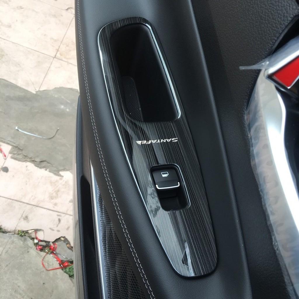 Ốp nội thất DÀNH CHO Xe Hyundai Santafe 2019 2020 Titan vân xước cao cấp