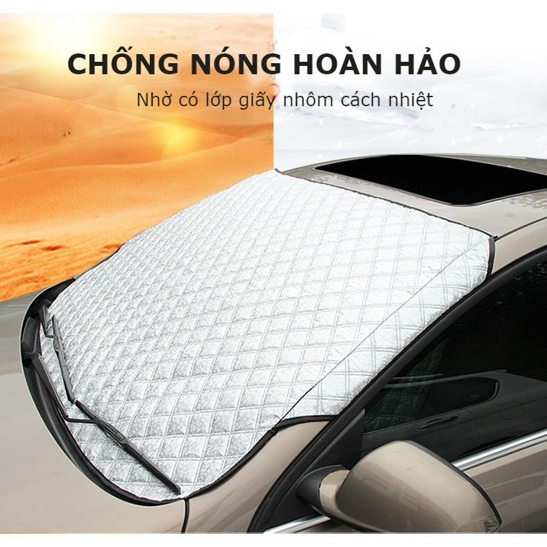 Tấm che chắn nắng kính lái ô tô Toyota Vios CAO CẤP 3 Lớp Chắn Nắng Cản Nhiệt | OTOALO