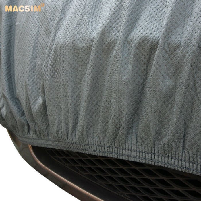 Bạt phủ ô tô chất liệu vải không dệt cao cấp thương hiệu MACSIM dành cho hãng xe Toyota Raize màu ghi - bạt phủ