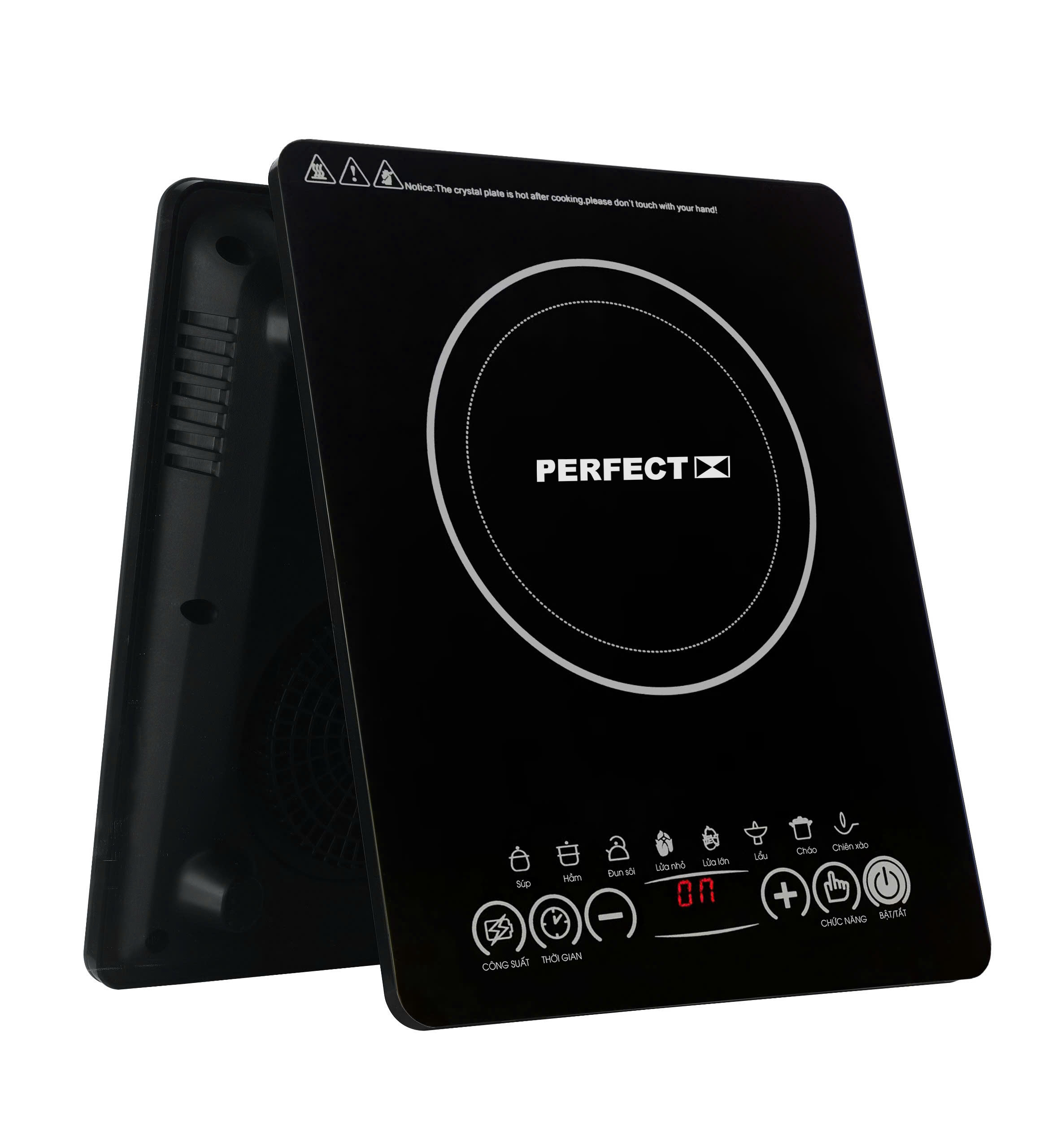BẾP ĐIỆN TỪ PERFECT PF-EC66 2200W hàng chính hãng