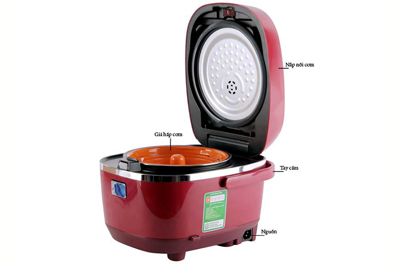 Nồi Cơm Điện Tử Tiger JBX-A10W - 564W - 1Lít - Hàng Chính Hãng