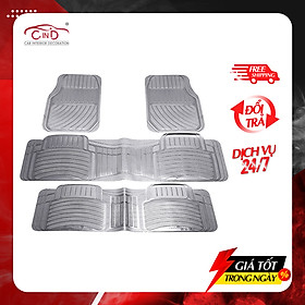 Bộ Thảm Lót Sàn Ô Tô PACKY PODA 6168 Màu Xám 7 Chỗ