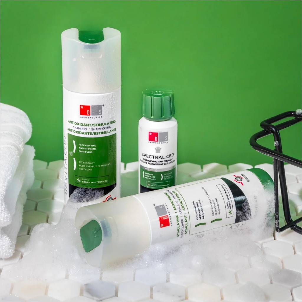 Dầu gội kích thích mọc tóc, chống oxy hóa ds laboratories Revita CBD 205ml