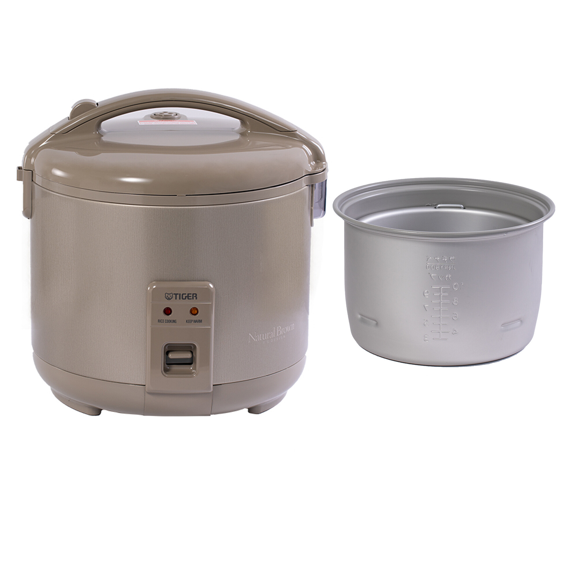 Nồi cơm điện Tiger JNP 1800 TN MÀU NÂU - Hàng nhập khẩu