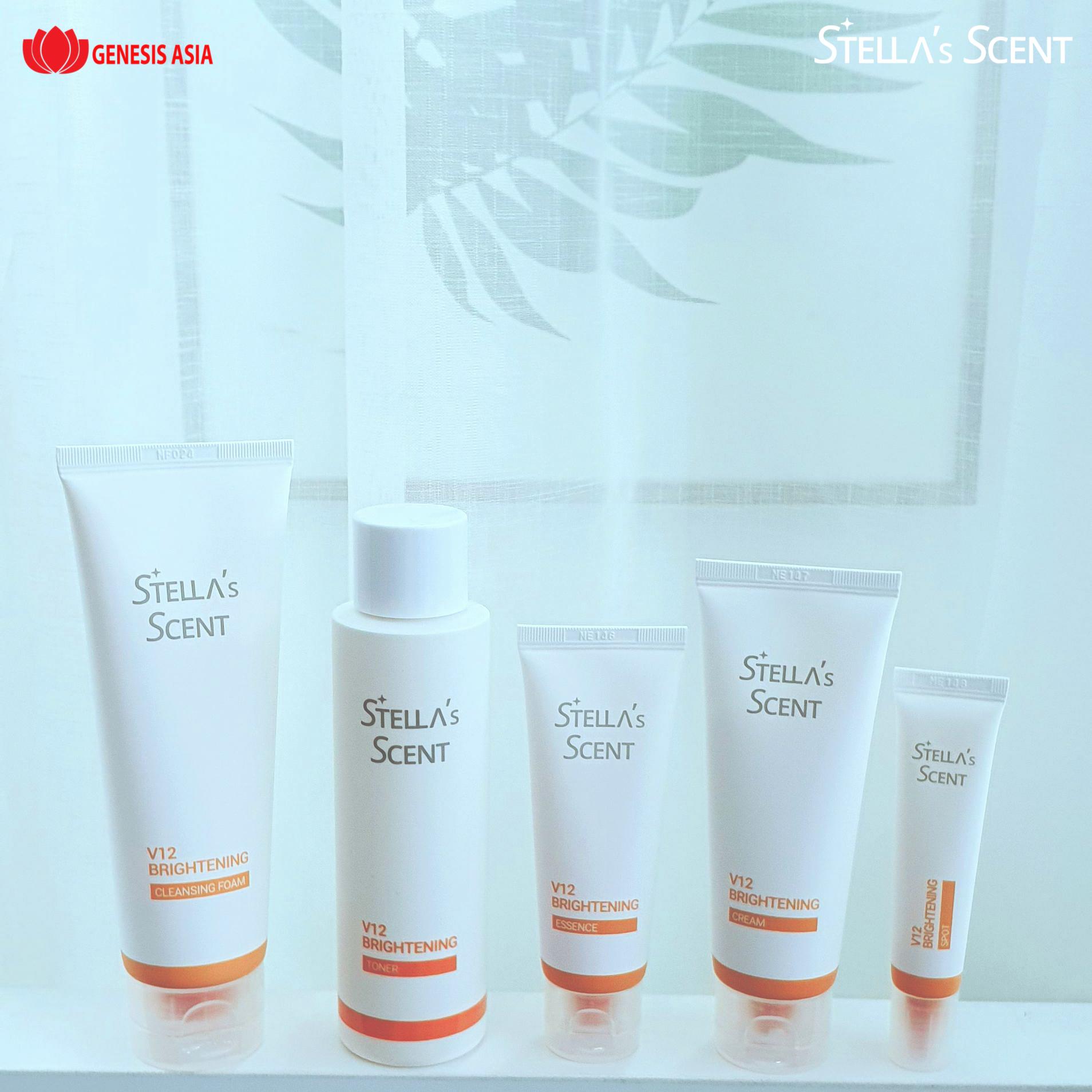 Bộ Dưỡng Trắng Da V12 Stella