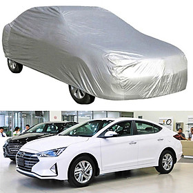 Bạt Trùm Xe Hơi ELANTRA 5 Chỗ Chắn nắng che mưa bảo vệ xe Ô TÔ , Xe Hơi Hiệu Quả 
