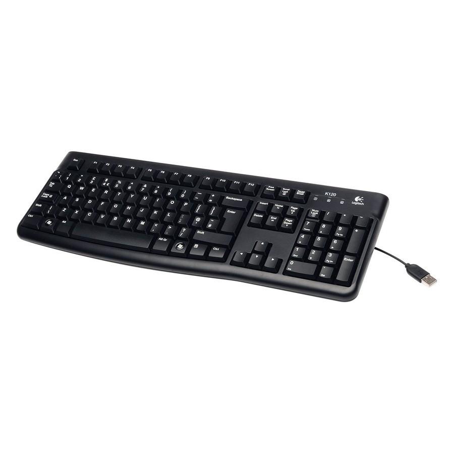 Bàn phím Logitech K120 có dây - Hàng chính hãng