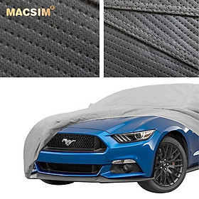 Bạt phủ ô tô chất liệu vải không dệt cao cấp thương hiệu MACSIM dành cho Volkswagen Passat màu ghi bạt phủ trong nhà và ngoài trời