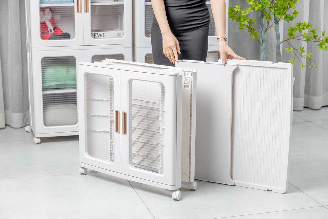 TỦ GẤP SIZE L - TỦ ĐỰNG QUẦN ÁO ĐA NĂNG CAO CẤP