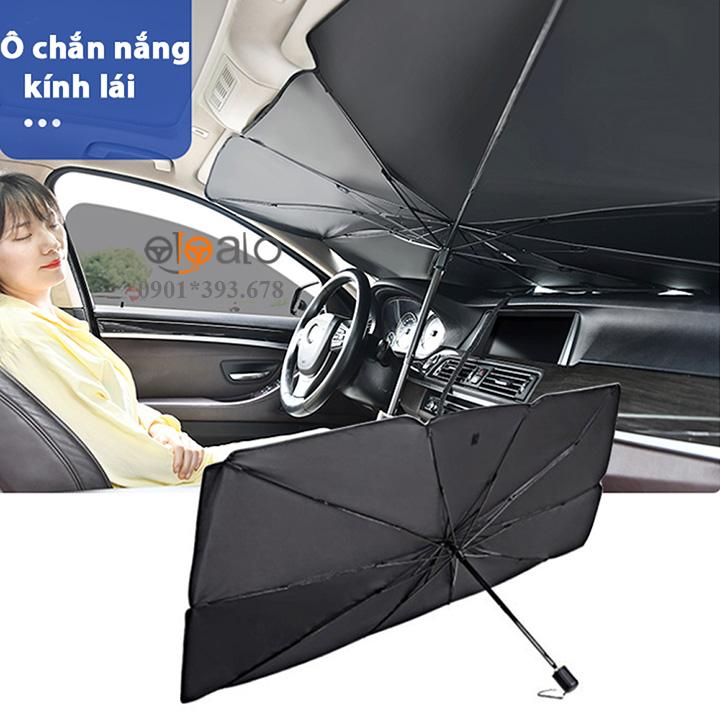 Ô dù che chắn nắng kính lái ô tô Ford Focus vải dù tráng nhôm cao cấp ODCKL