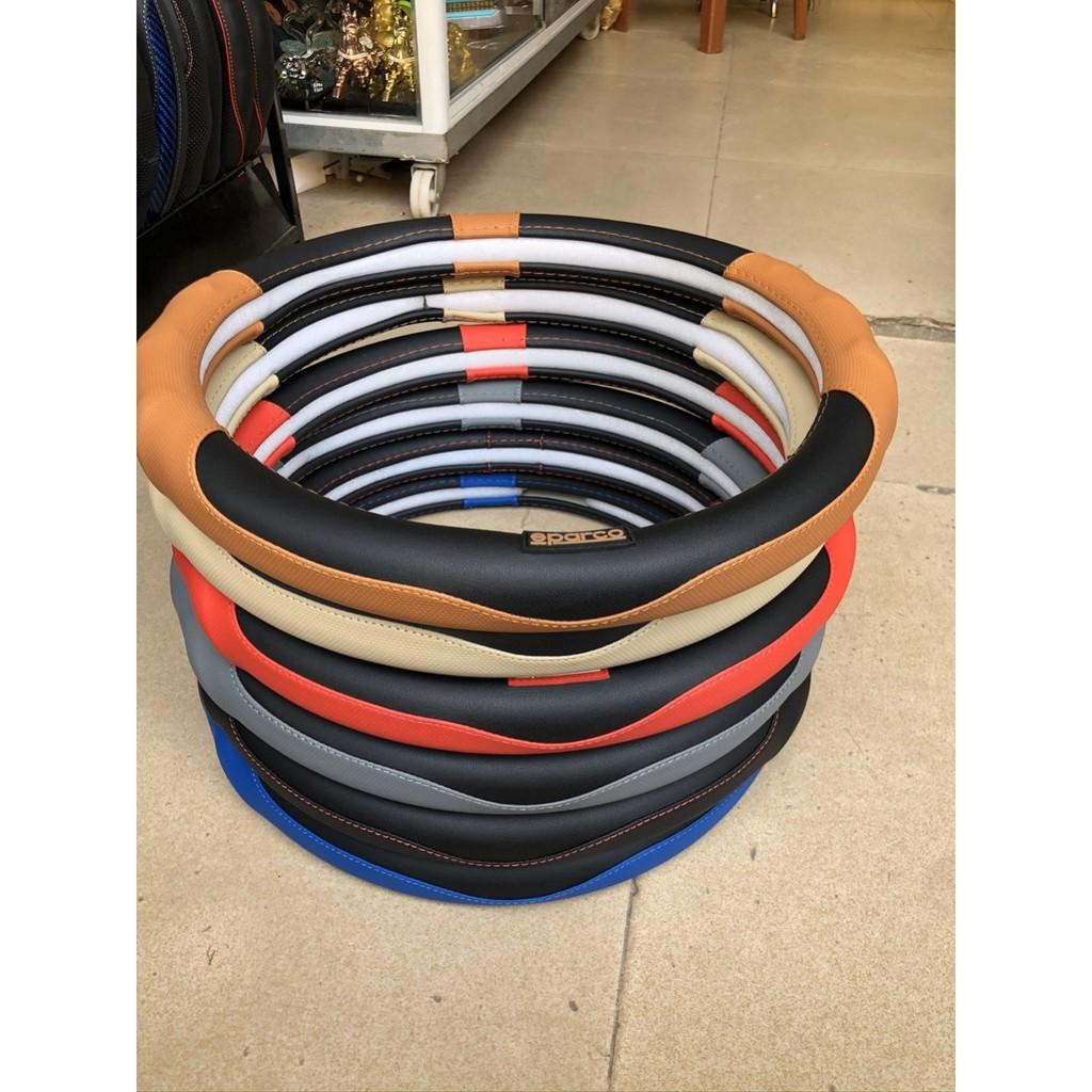 Bọc Vô Lăng, Bọc Tay Lái Sparco cao cấp VLSPCO002, hàng nội địa