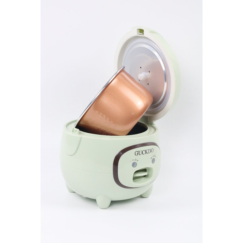 Nồi Cơm Điện GUCKDO GK-NC128 1,2L - Màu Ngẫu Nhiên - Hàng Chính Hãng