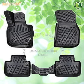 Thảm lót sàn ô tô nhựa TPU Silicon BMW second generation X4 G02 2018+ Nhãn hiệu Macsim
