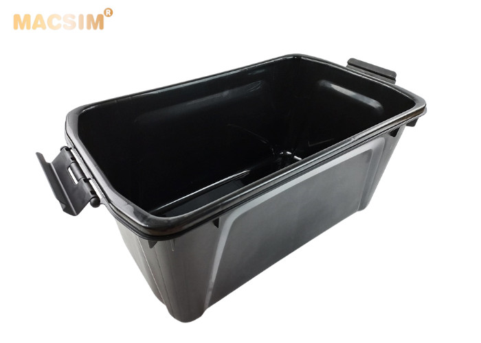Hộp đựng đồ trên ô tô 60 lít kích thước màu đen nâu 59,5cm x 35,5cm x 35cm - hộp đựng đồ trong cốp ô tô nhãn hiệu Macsim chất liệu PP cao cấp