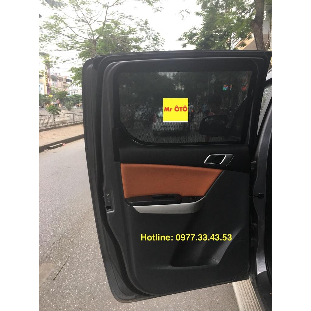 Rèm Che Nắng Xe Mazda BT50 Loại 1. Cam Kết Vải Dày Dặn, Chuẩn Khít Theo Xe