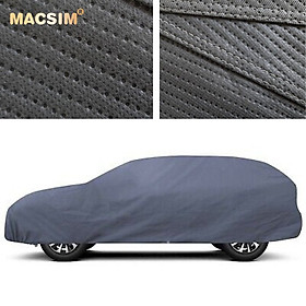 Bạt phủ ô tô chất liệu vải không dệt 4 lớp cao cấp MACSIM cho Volvo XC60 màu ghi