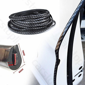 5 Mét Đa Năng Ô Tô Xe Cạnh Cửa Hình Chữ U Chống Trầy Xước Viền Dây Tấm Dán Bảo Vệ cánh cửa ô tô