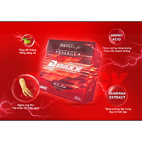 DMAXX thức uống bổ sung vitamin năng lượng không đường DAMODE 15 gói dùng thử màu đỏ