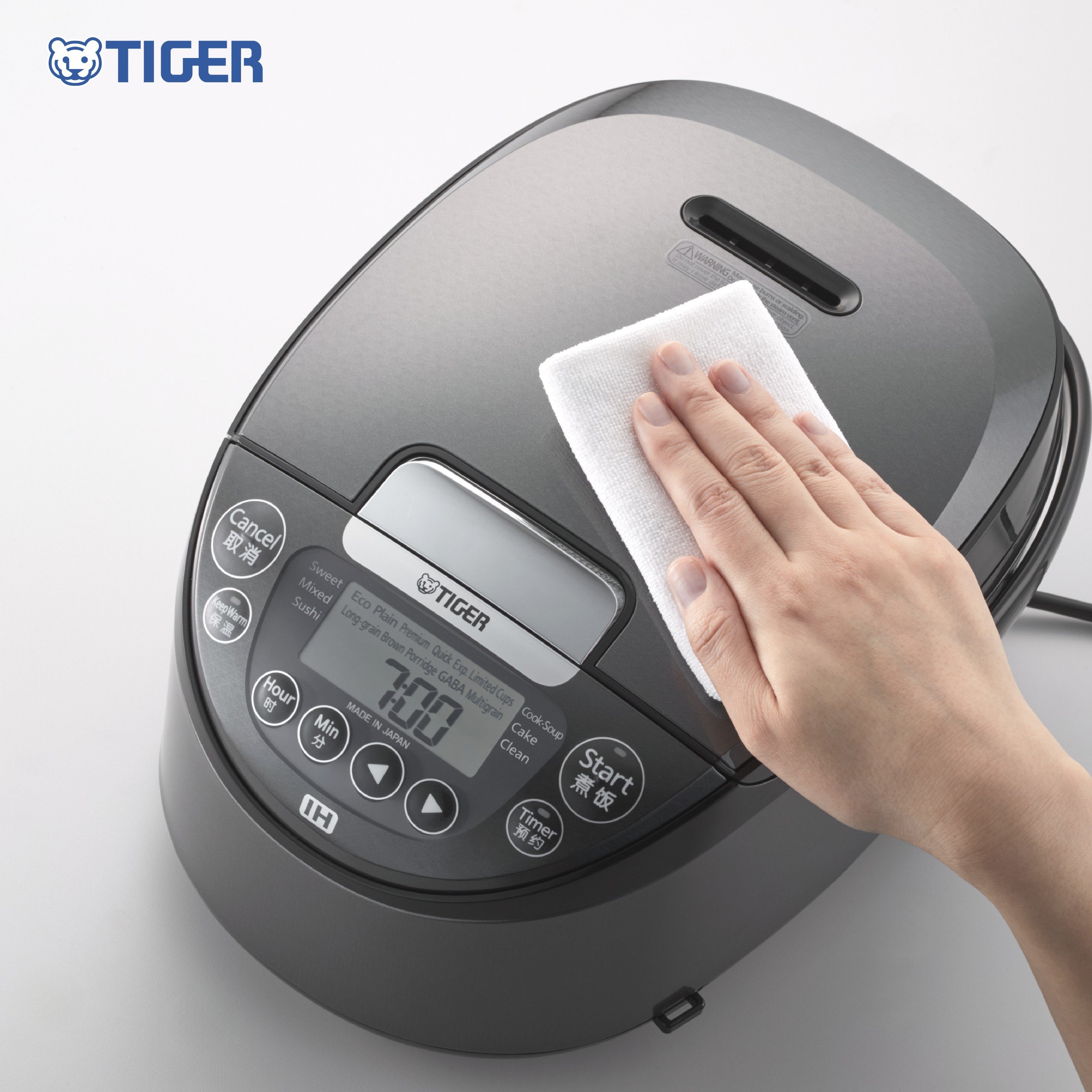 Nồi Cơm Điện Tử Cao Tần Tiger JPW-G18W 1.8 lít - Hàng chính hãng