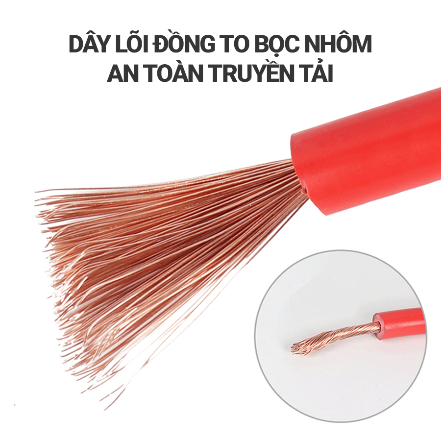Dây Câu Bình Ắc Quy VIAIR ST306 500A Dài 3m
