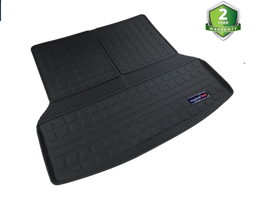 Thảm lót cốp xe ô tô Ford Explorer 2020 -nay nhãn hiệu Macsim chất liệu TPV cao cấp màu đen (D0513)