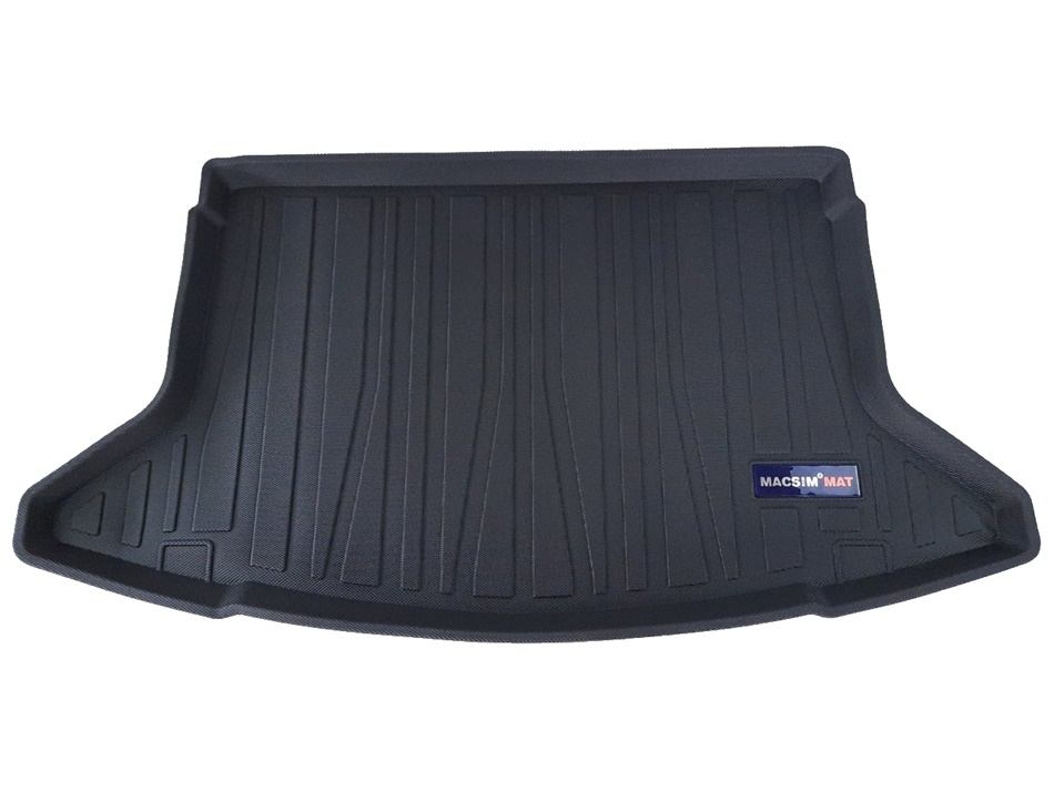 Thảm lót cốp xe ô tô Hyundai I30 2018-đến nay nhãn hiệu Macsim chất liệu TPV cao cấp màu đen (DT14)