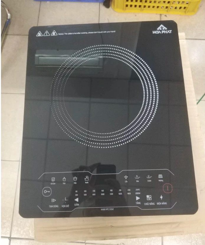 Bếp Từ Đơn Cao Cấp Hòa Phát HPC D12A2 (Made in Thailand) - Hàng Chính Hãng