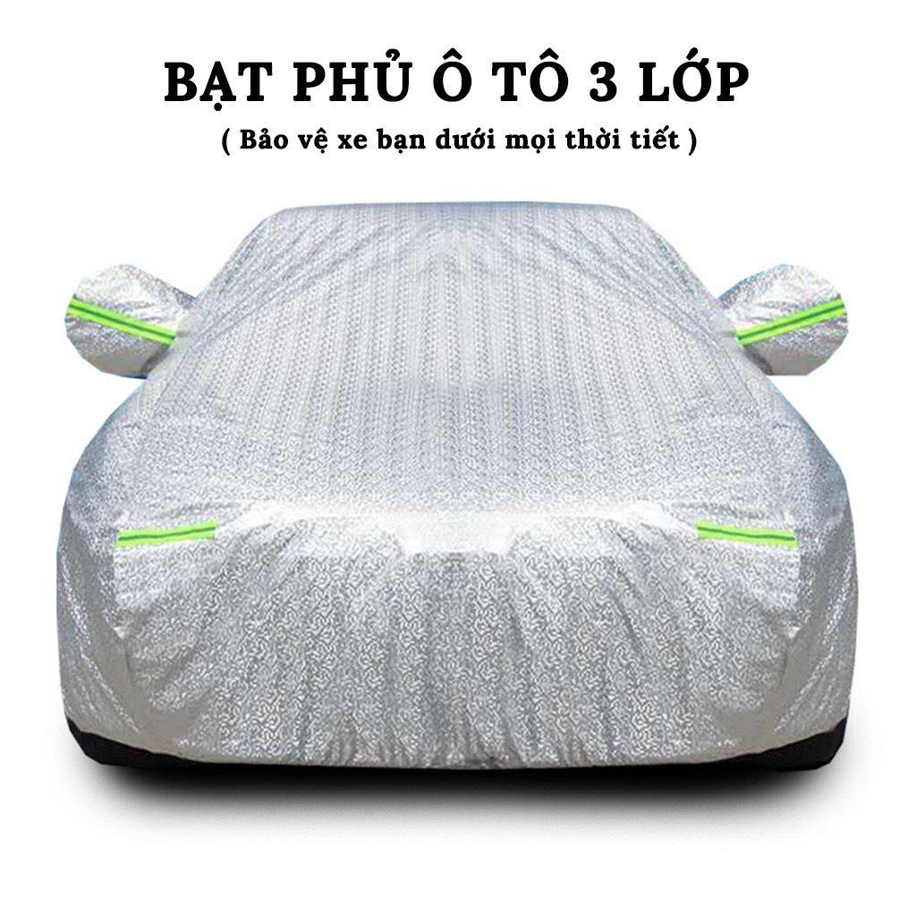 Bạt Phủ Ô Tô #Mazda CX5 CAO CẤP 3 LỚP -Tráng Bạc Cách Nhiệt, Chống Nước, Chống Trộm Gương(hàng cao cấp)