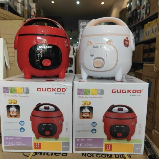 Nồi Cơm Điện 1L GUGKDD GK-108 - Màu Ngẫu Nhiên- Hàng Chính Hãng