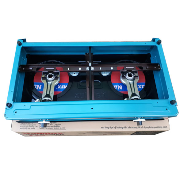 Bếp gas đôi cao cấp mặt men Namilux DL2063APF Hàng chính hãng